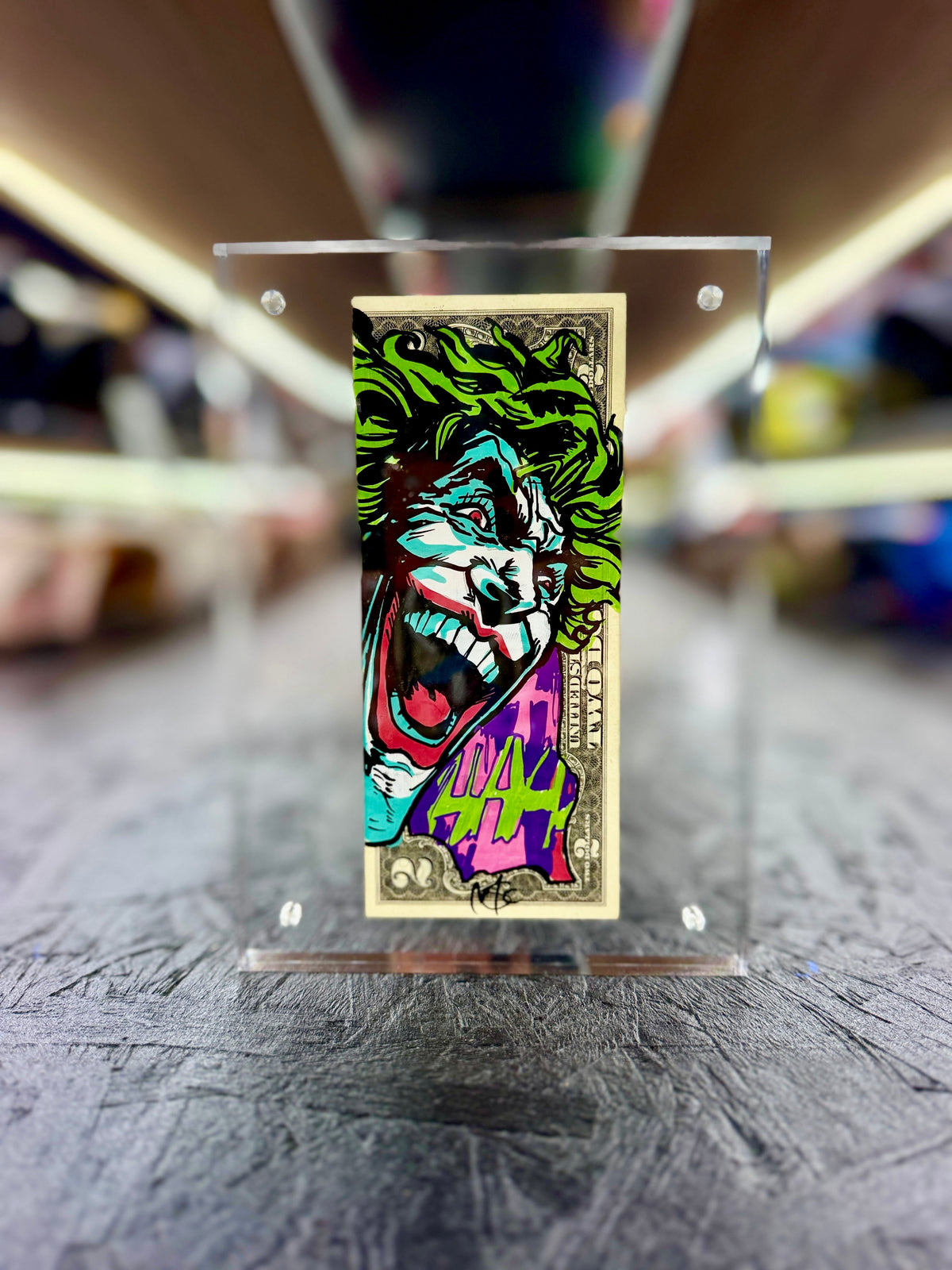 Joker $2 Dollar Bill Art 3.0
