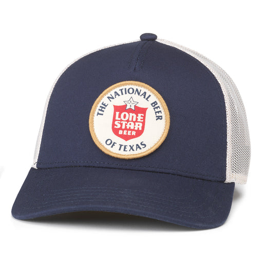 Lone Star Blue Twill Valin Patch Hat