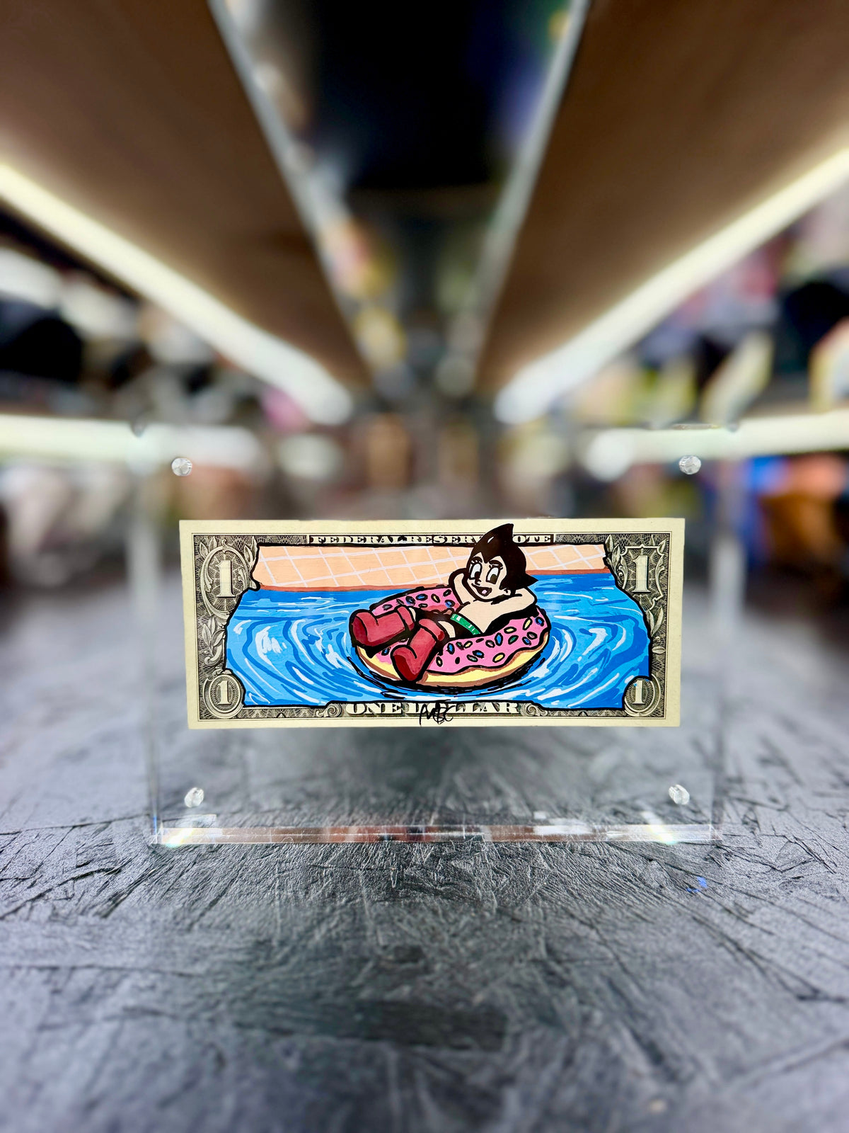 Astro Boy $1 Dollar Bill Art 3.0