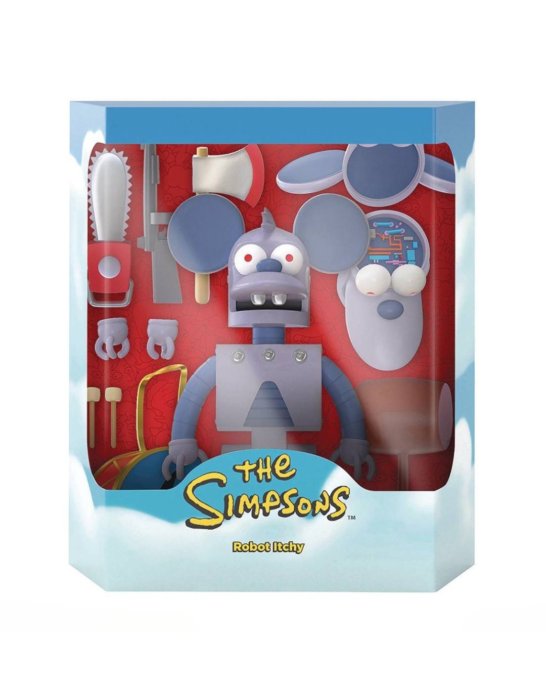 SIMPSONS ULTIMATES ROBOT ITCHY AF