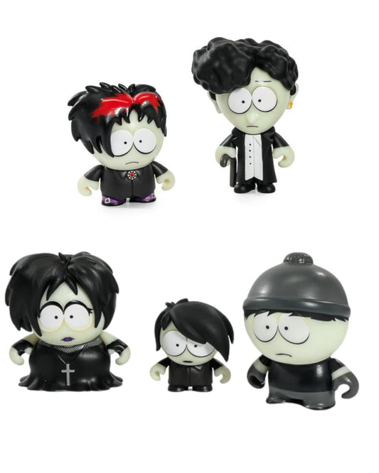 SOUTH PARK GOTH KIDS VINYL MINI FIGURES 5-PACK - Kidrobot
