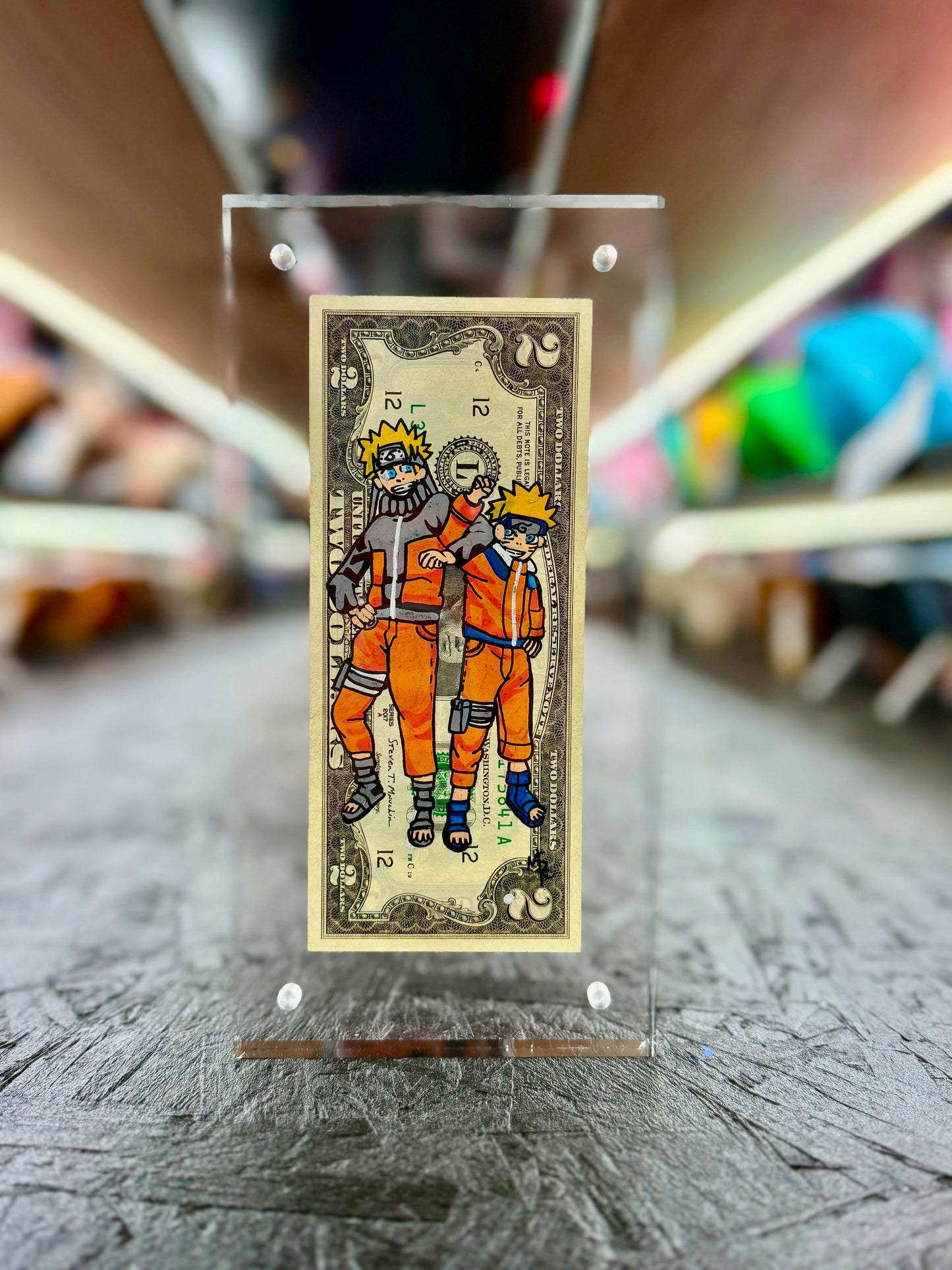 Naruto $2 Dollar Bill Art 2.0