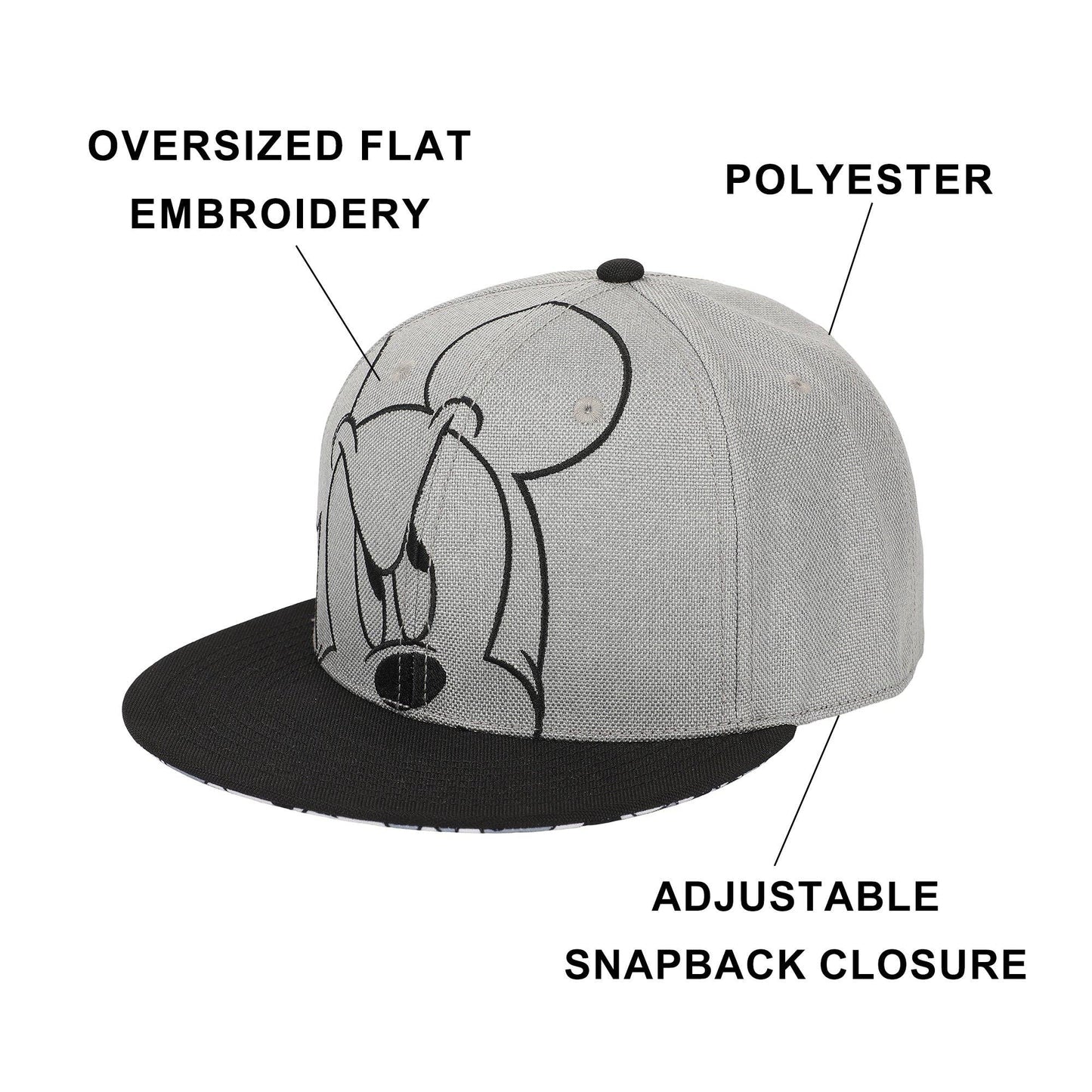 Mickey Peekaboo Snapback Hat