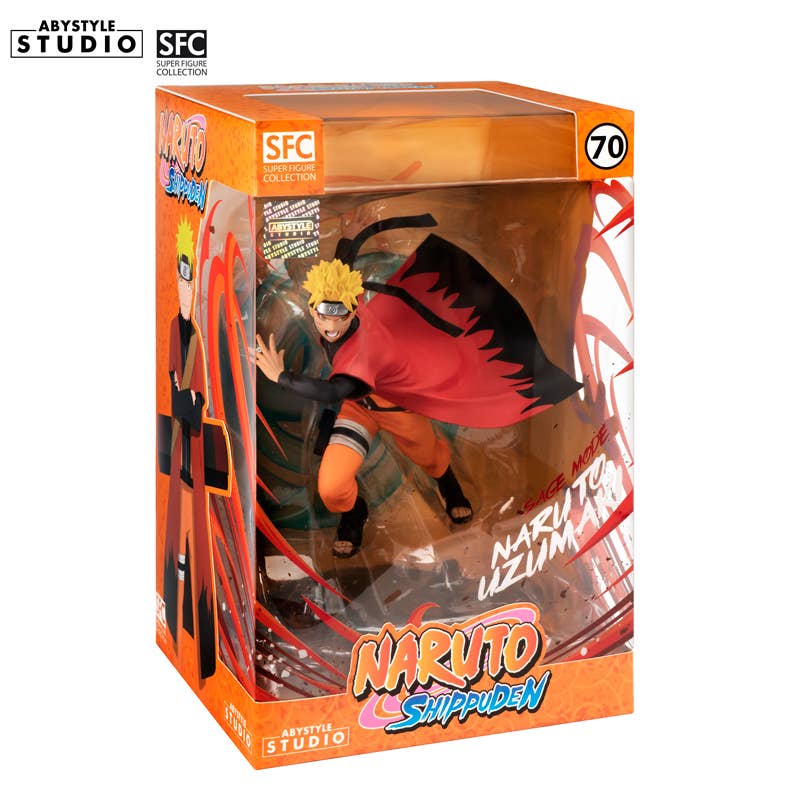 Naruto Shippuden Naruto Sage 7.1" Tall SFC Collectible - Shop Cool Tricks