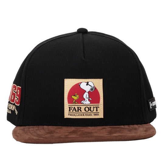 Peanuts Outdoor Snapback Hat Flat Bill Hat