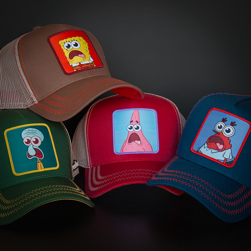 SpongeBob: Scared Krusty Krab Trucker Hat