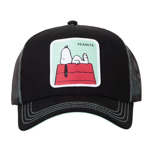 Peanuts Dog House Snapback Trucker Hat