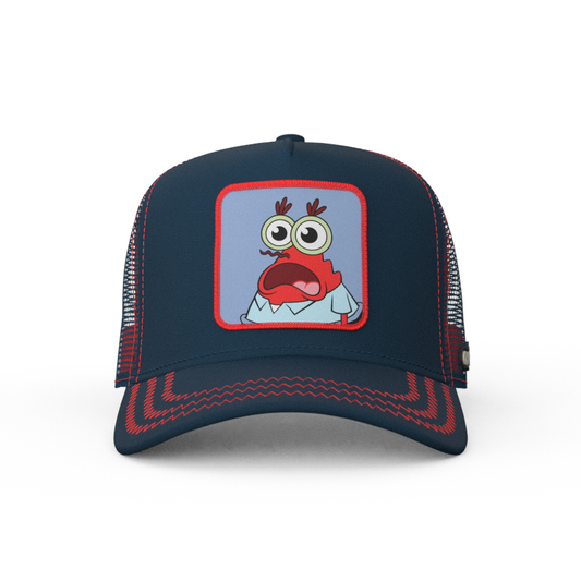 SpongeBob: Scared Krusty Krab Trucker Hat