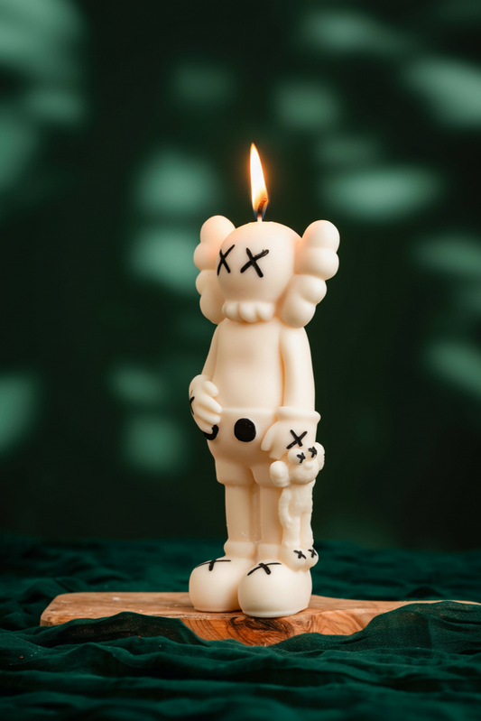 KAWS Inspired Candle | Standing KAWS with Toy | Collector’s
