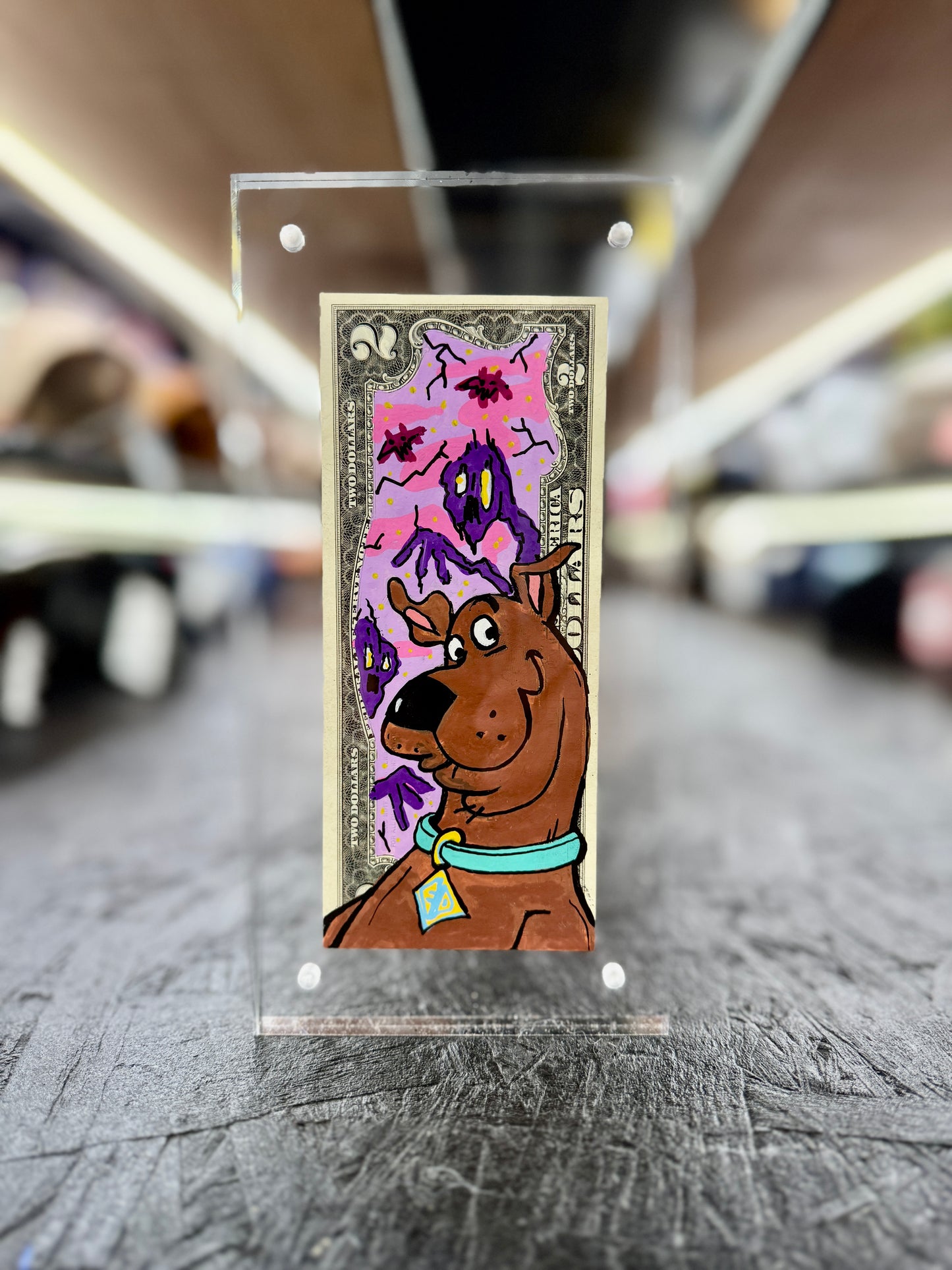 Scooby Doo $2 Dollar Bill Art - Shop Cool Tricks