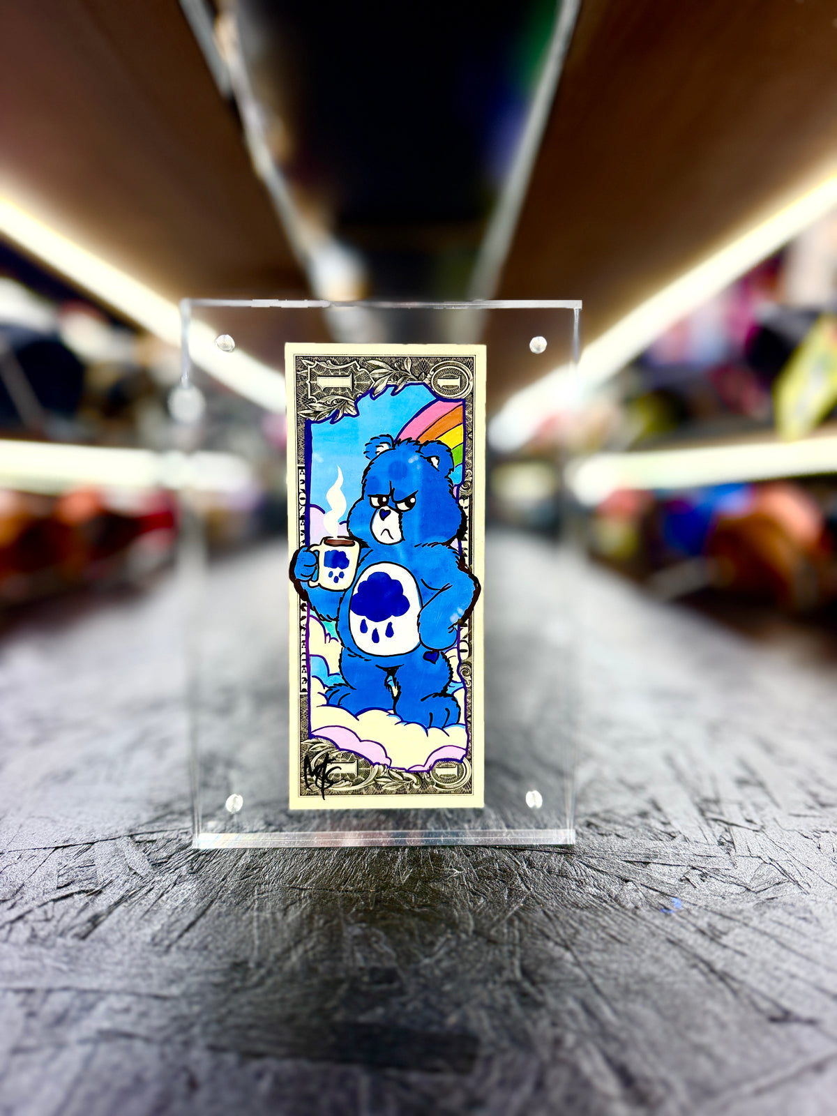 Care Bears $2 Dollar Bill Art 4.0