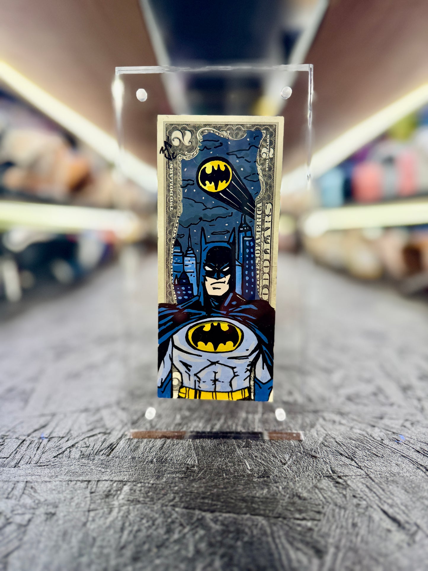 Batman $2 Dollar Bill Art 5.0