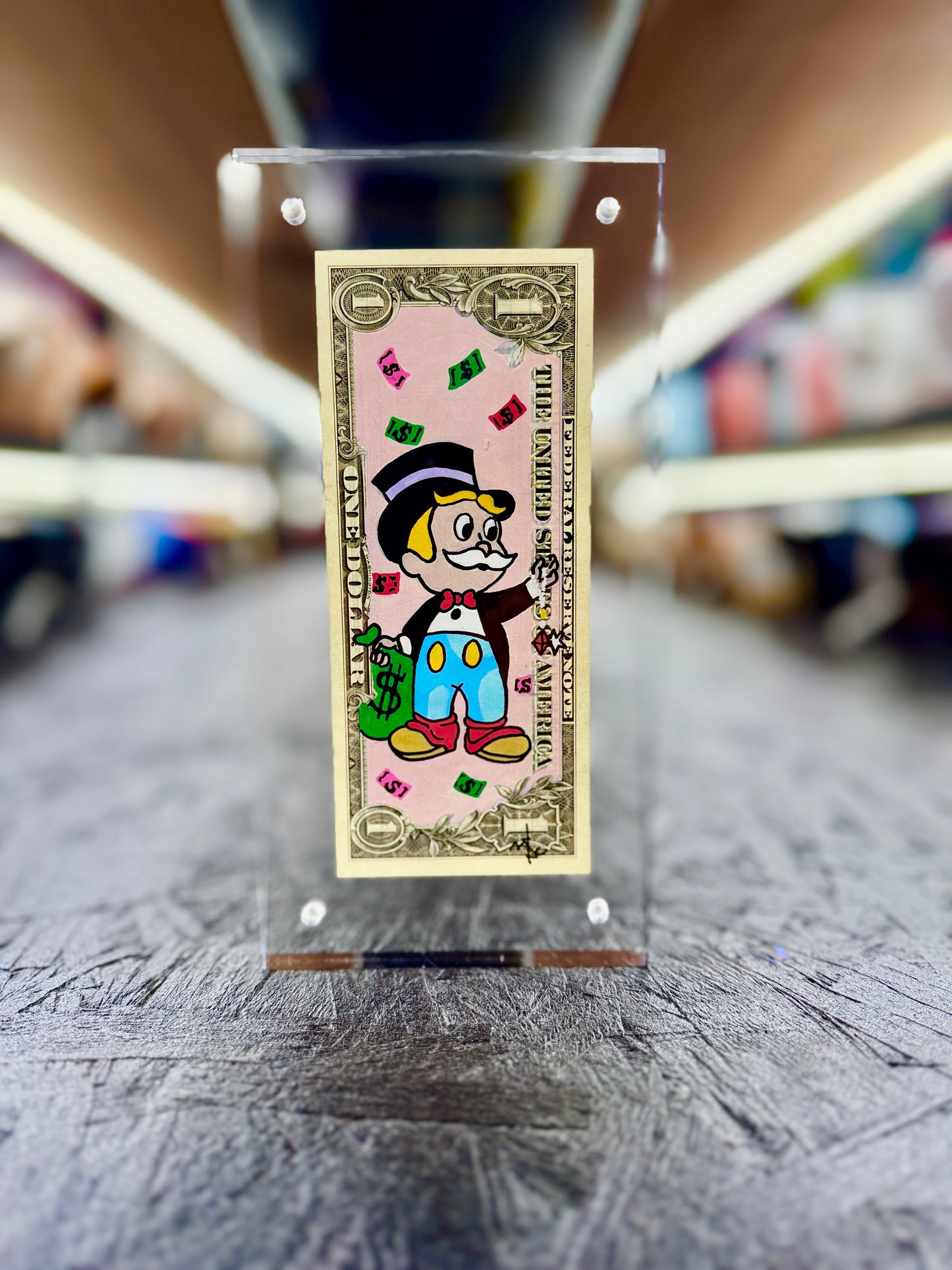 Richie Rich $1 Dollar Bill Art 10.2