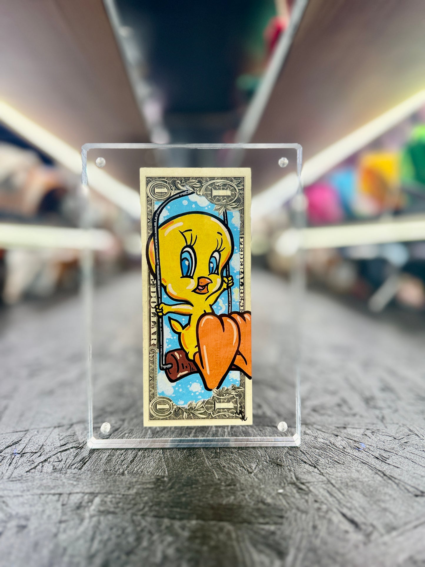 Tweety $1 Dollar Bill Art 3.0
