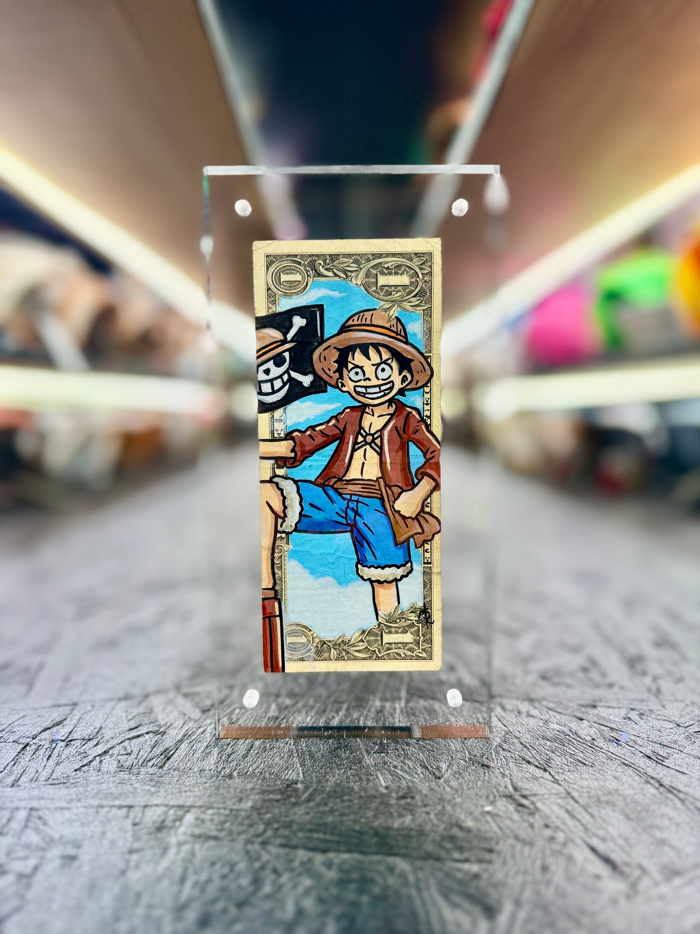 One Piece $1 Bill Art 7.0