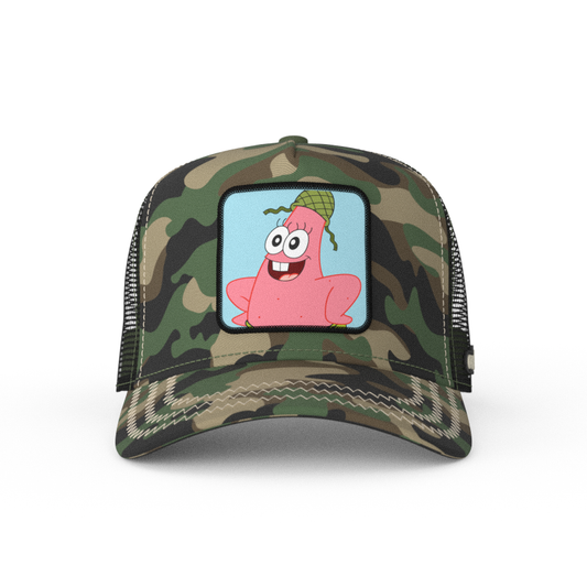 SpongeBob: Private Patrick Camo Trucker Hat