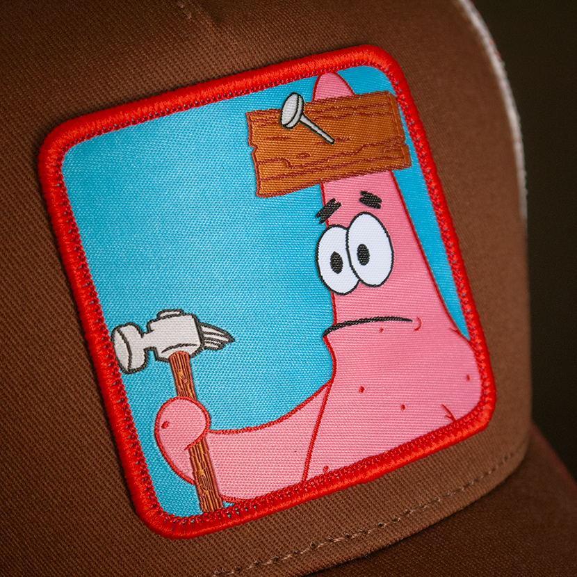 SpongeBob: Patrick Star with Hammer Trucker Hat