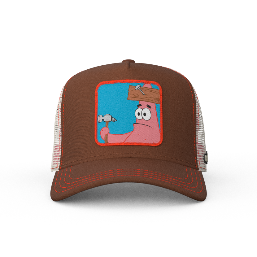 SpongeBob: Patrick Star with Hammer Trucker Hat