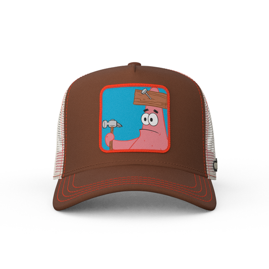 SpongeBob: Patrick Star with Hammer Trucker Hat