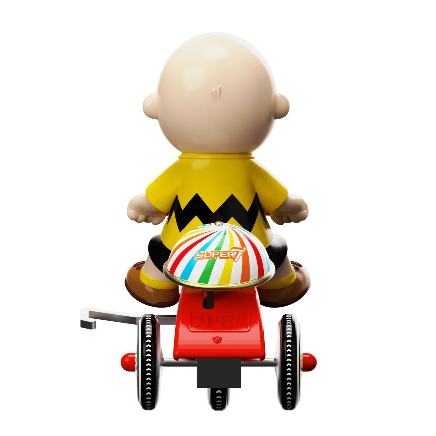 PEANUTS SUPER CYCLES - CHARLIE BROWN (YELLOW SHIRT W/ RED TRIKE)