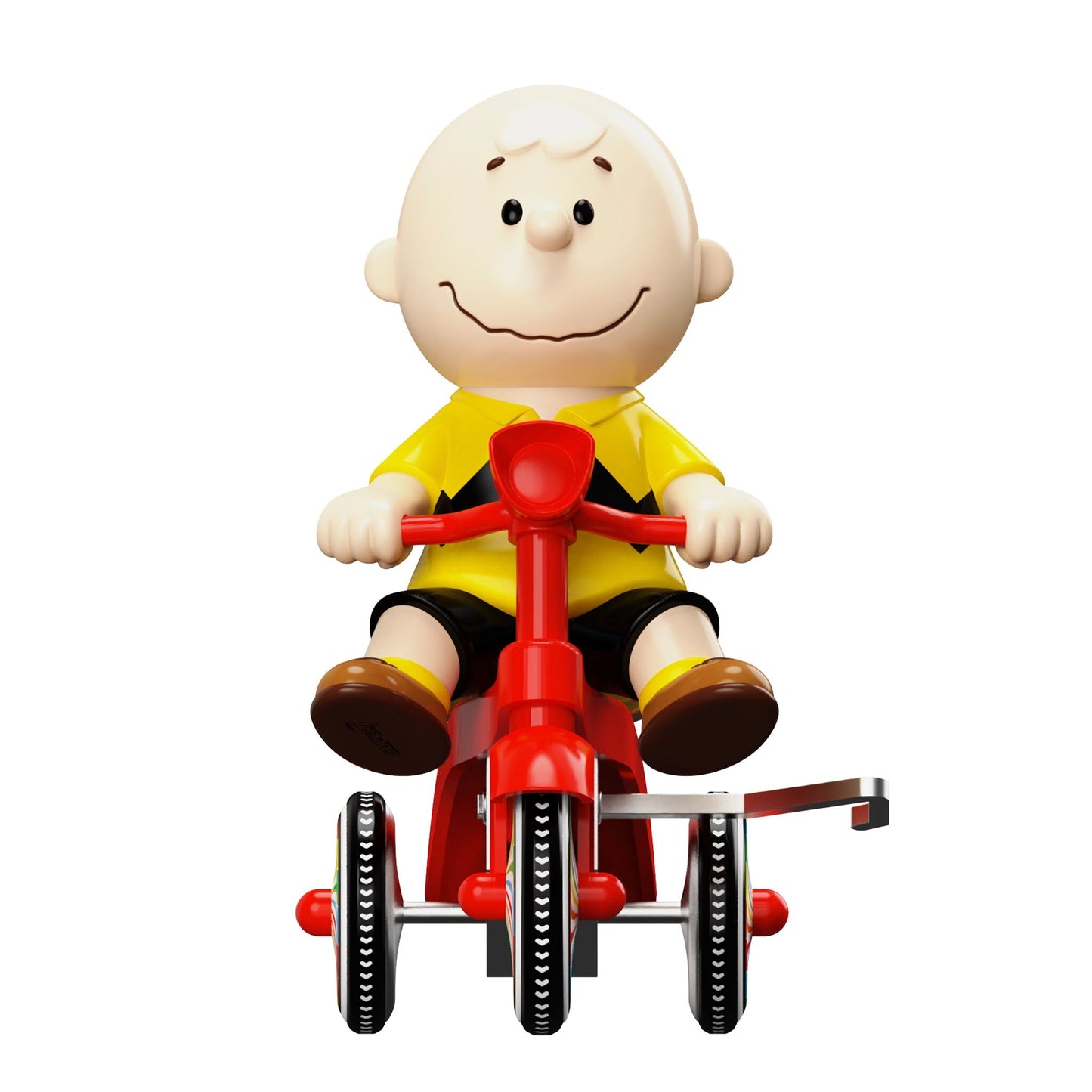 PEANUTS SUPER CYCLES - CHARLIE BROWN (YELLOW SHIRT W/ RED TRIKE)