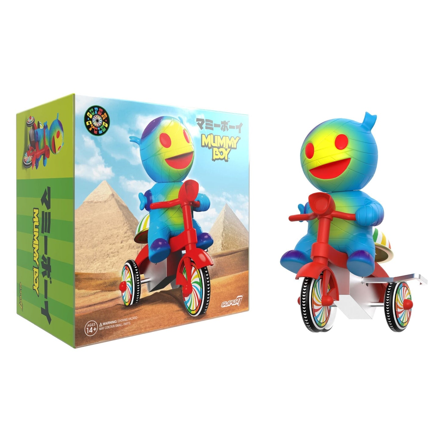 Mummy Boy (Blue w/ Red Trike)
