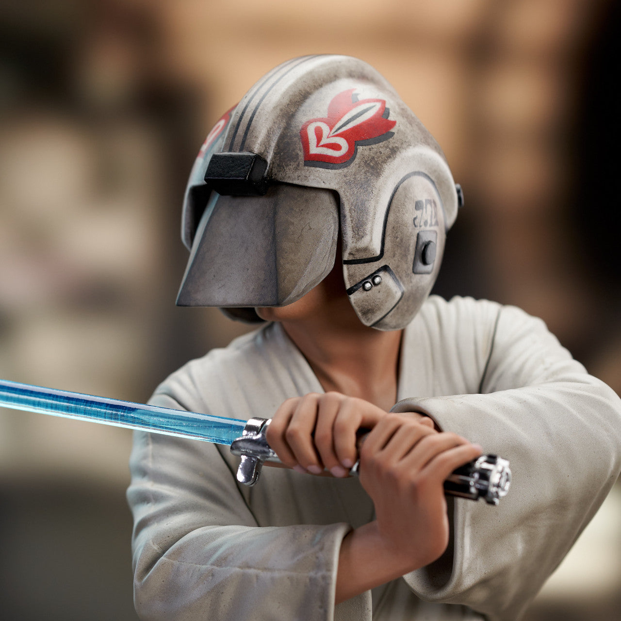 LUKE SKYWALKER TRAINING STATUE SW MILESTONES A NEW HOPE