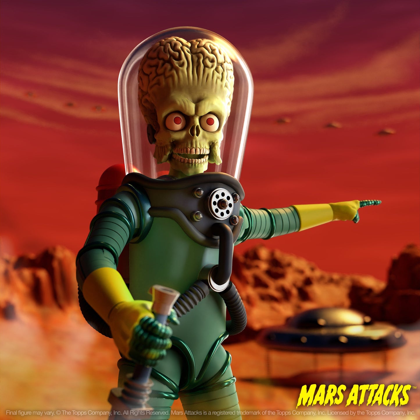 Mars Attacks ULTIMATES! Wave 1 Martian (Invasion Begins)