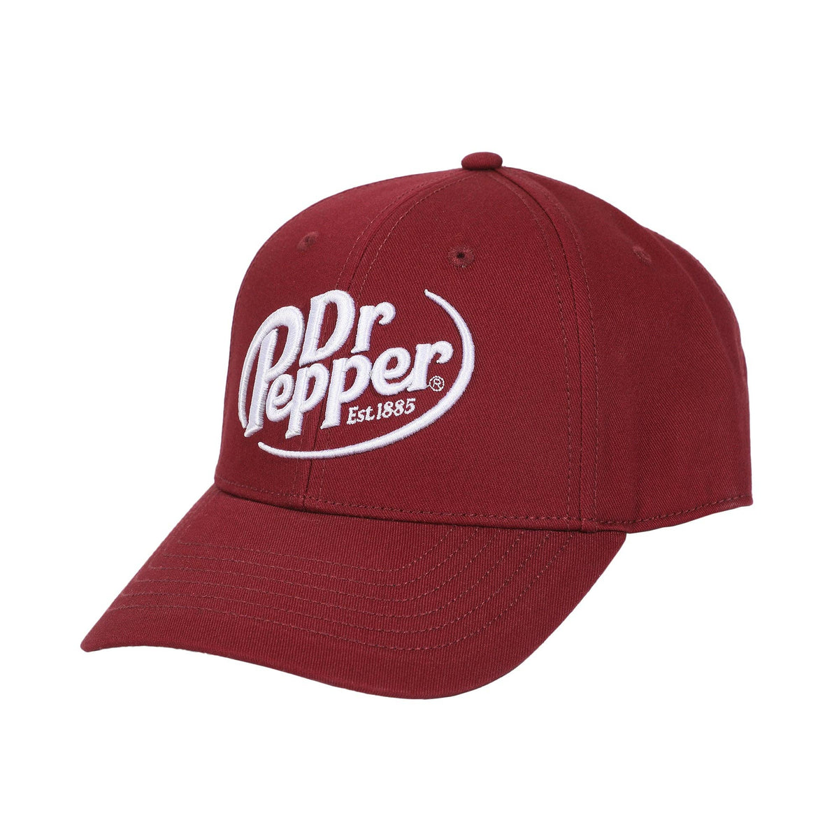 Dr. Pepper Embroidered 3D Logo Red Traditional Adjustable Hat - Shop Cool Tricks