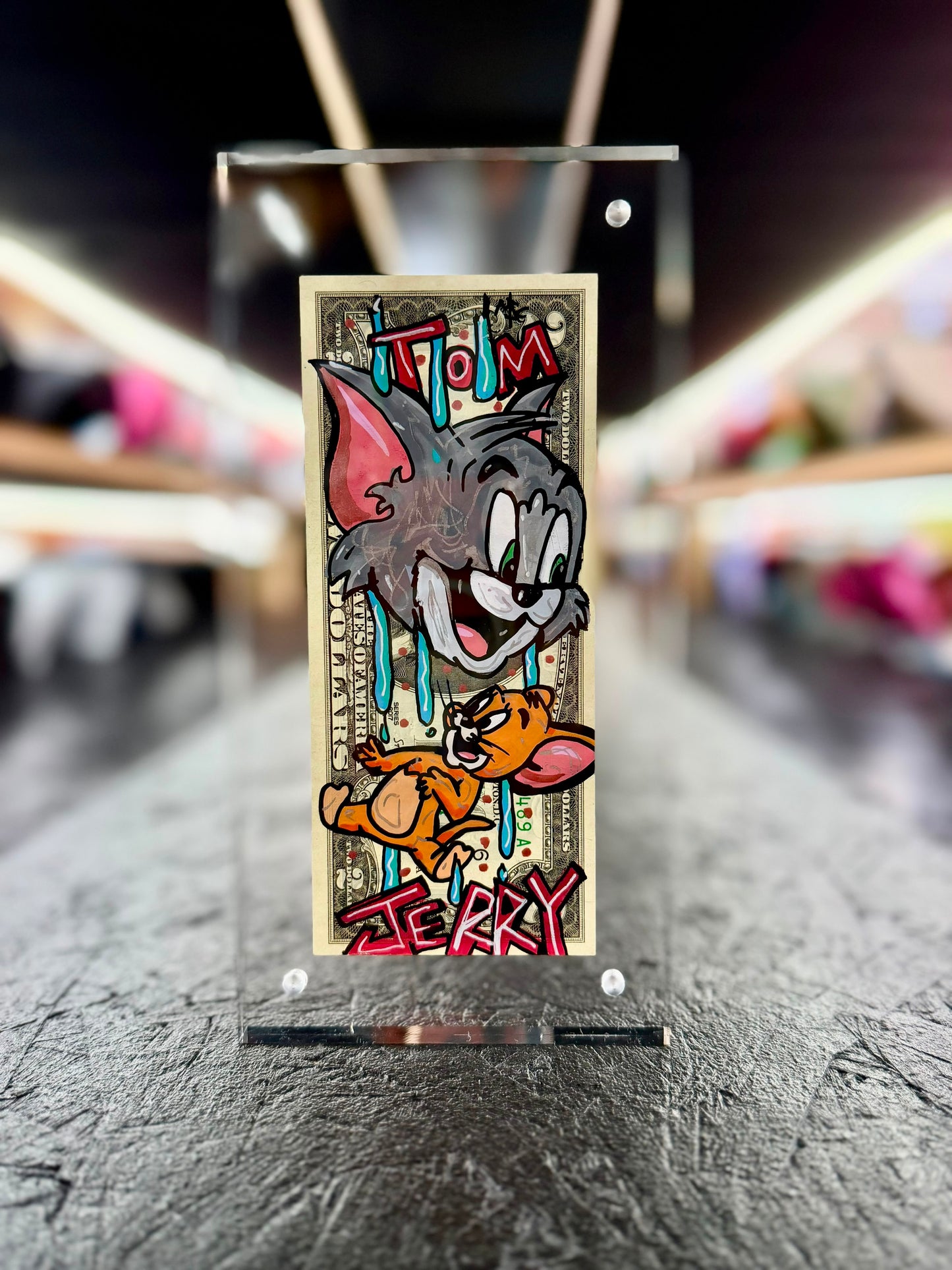Tom & Jerry $2 Dollar Bill Art 3.0