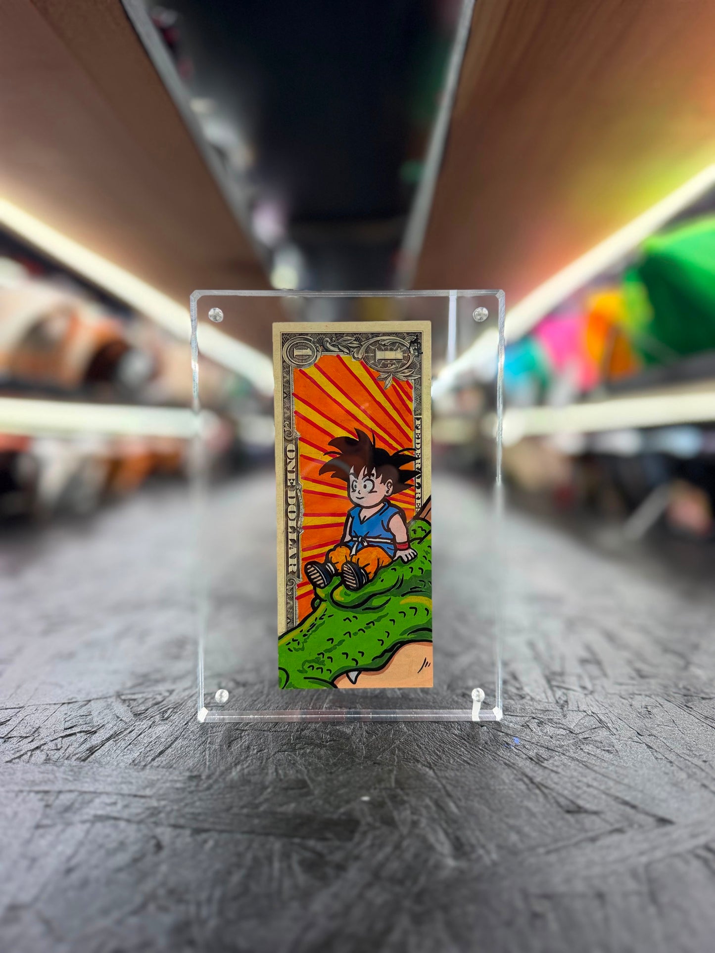 Dragon Ball $1 Bill Art 7.0