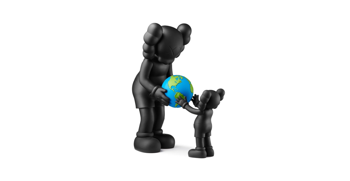 KAWS The Promise Black 13 2/5 in - 34 cm - Shop Cool Tricks
