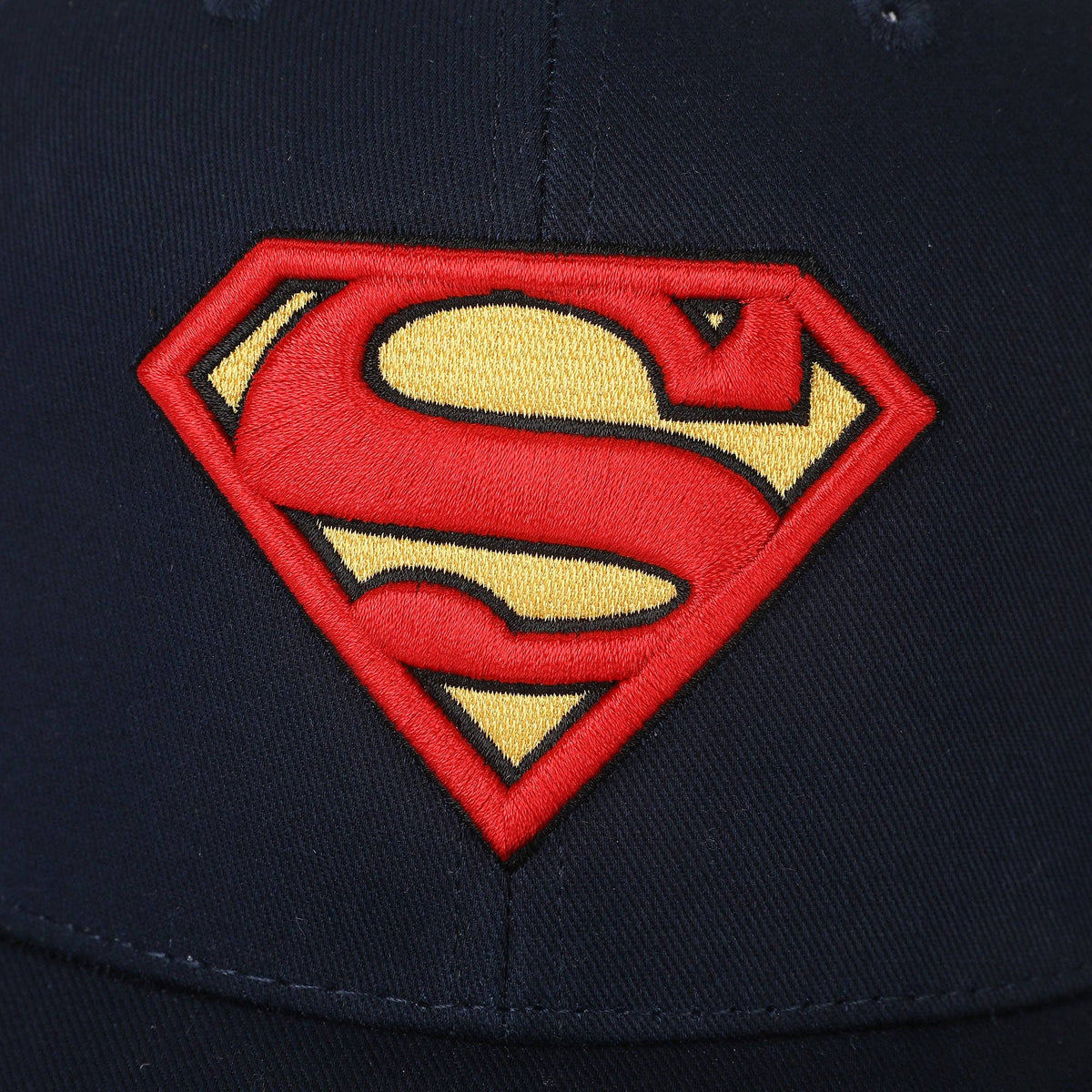 Superman 3D Embroidered Logo Navy Trucker Hat - Shop Cool Tricks