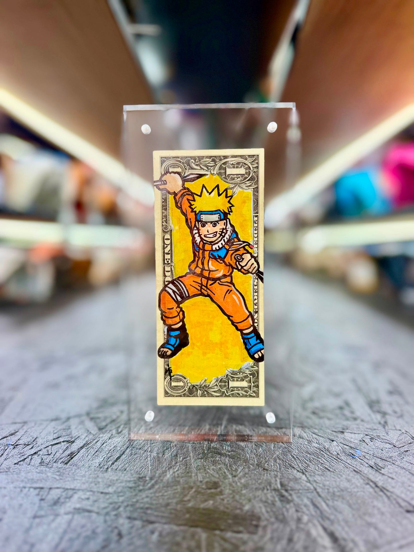 Naruto $1 Dollar Bill Art 4.0