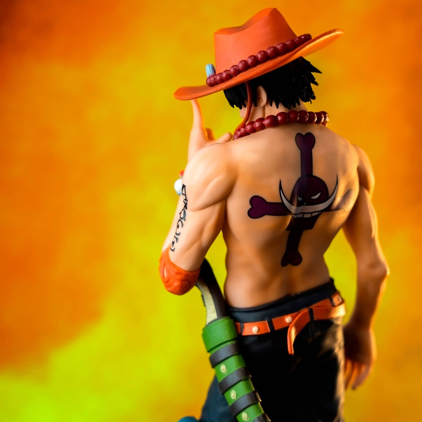 One Piece Portgas D. Ace SFC Collectible PVC Figure 7" Tall