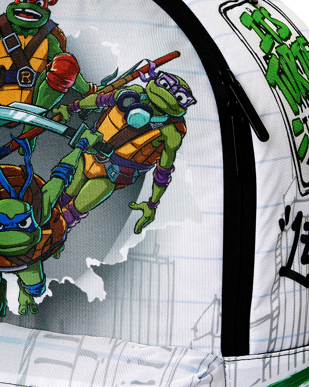 SPACE JUNK TMNT NOTEBOOK PAPER BACKPACK