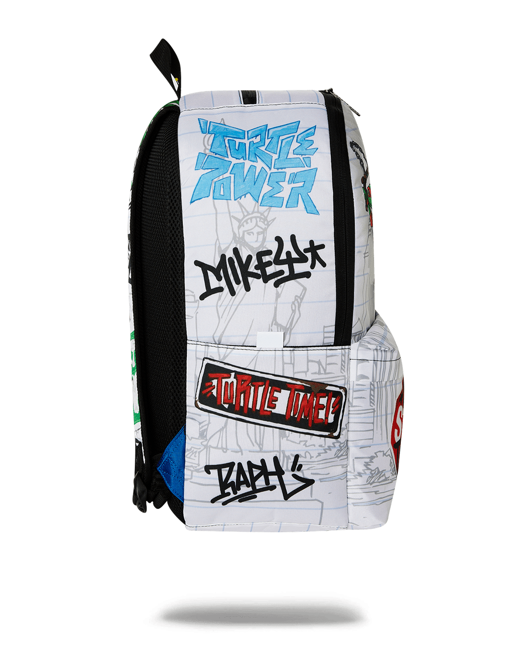 SPACE JUNK TMNT NOTEBOOK PAPER BACKPACK