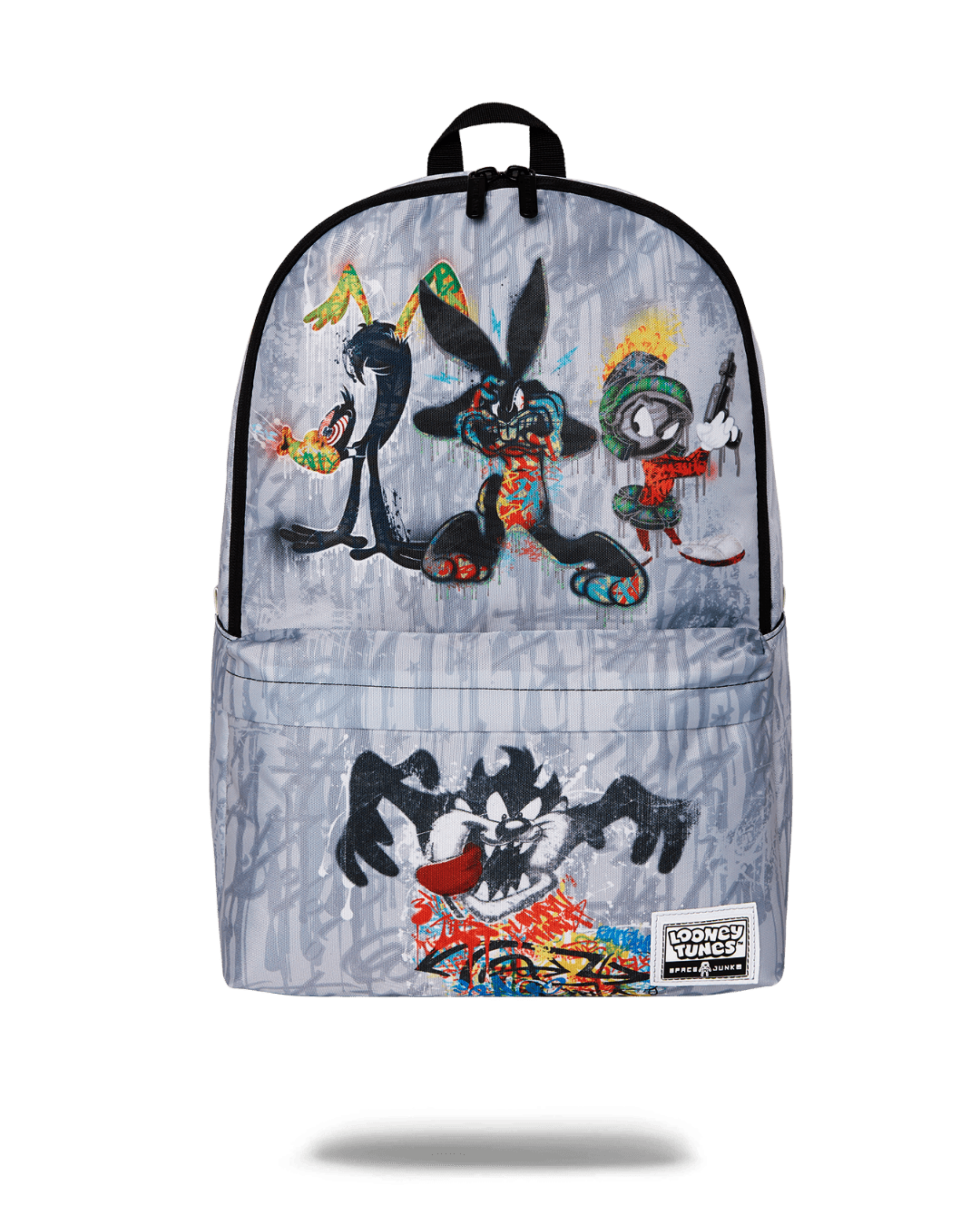 SPACE JUNK STREET ART TUNES BACKPACK