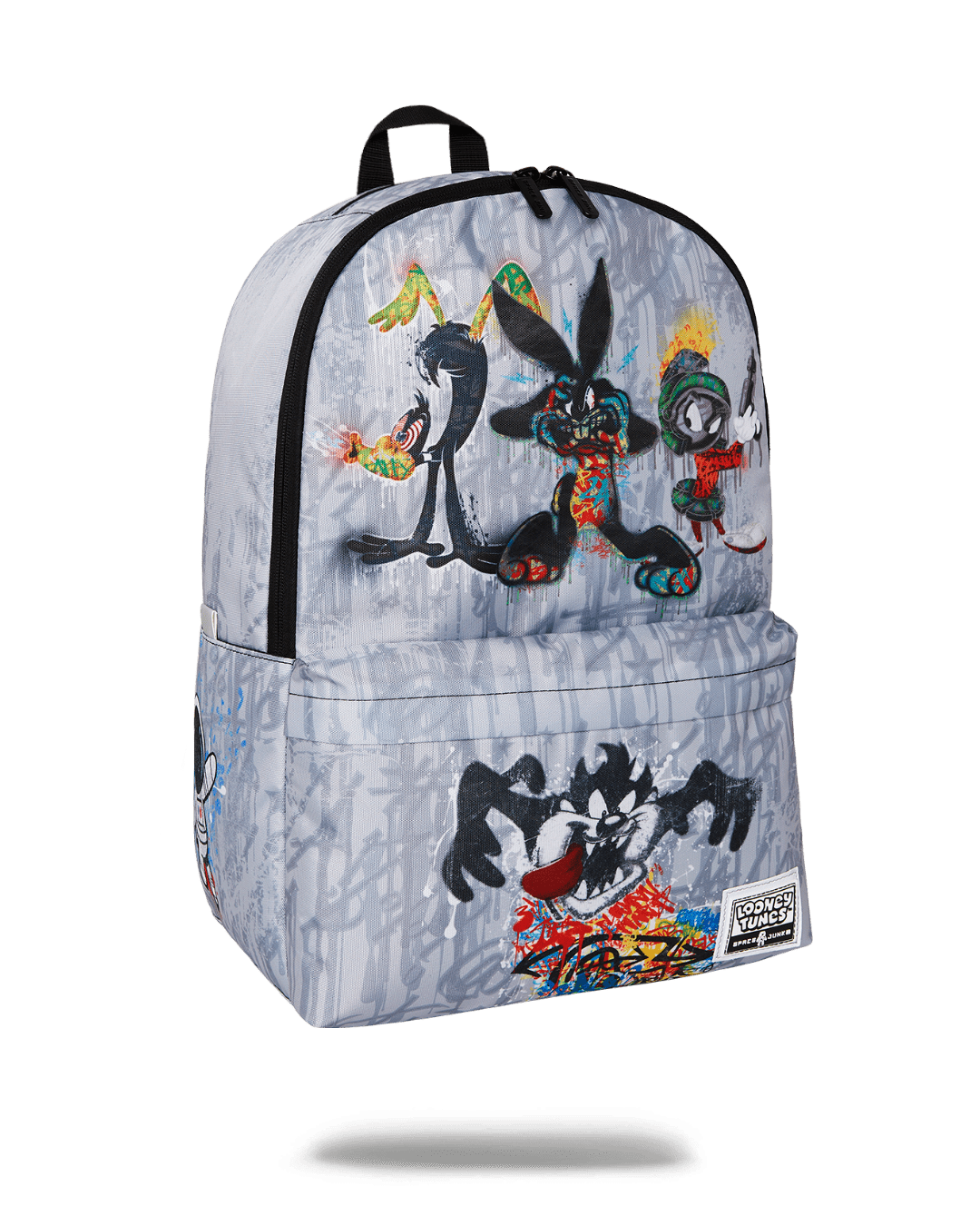 SPACE JUNK STREET ART TUNES BACKPACK