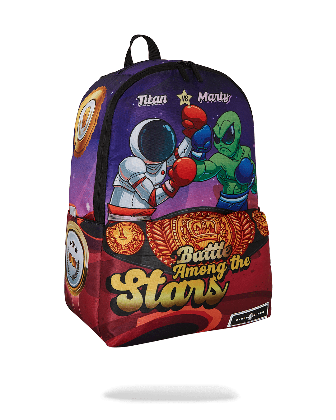 SPACE JUNK BATTLE AMONG THE STARS BACKPACK