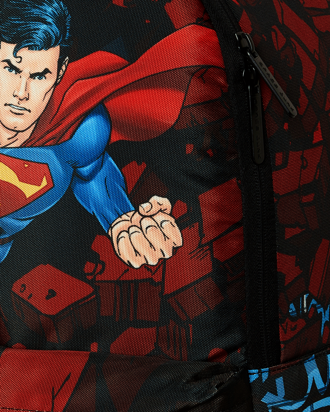 SPACE JUNK SUPERMAN GRAFFITI WALL BACKPACK