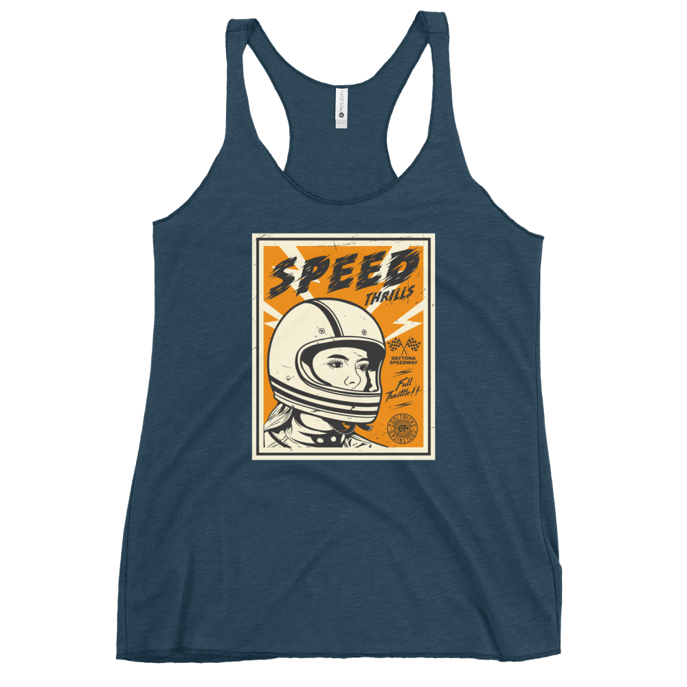 SPEED THRILLS Racerback Tank