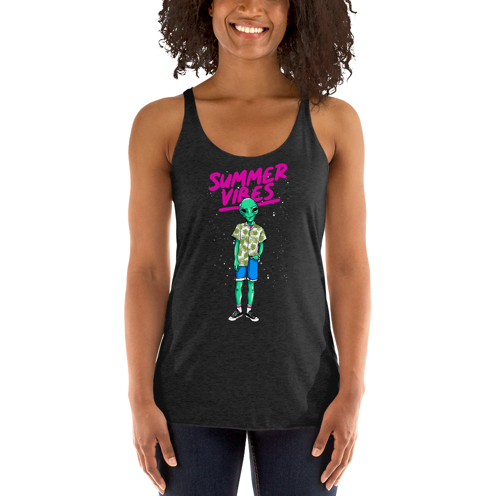 SUMMER VISITOR Racerback Tank