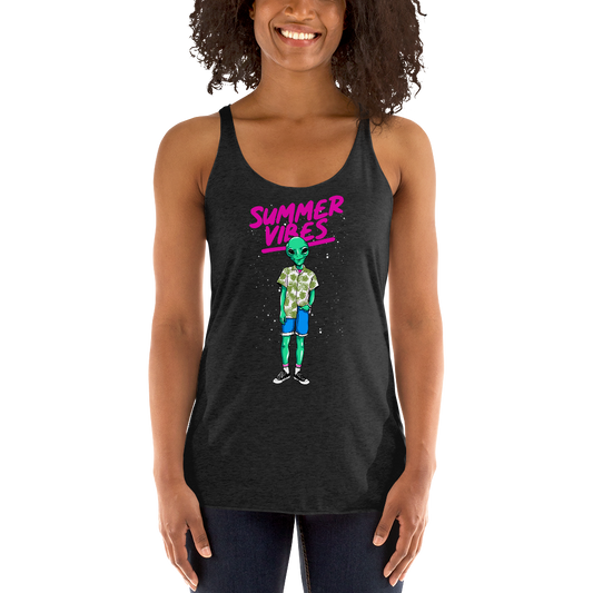 SUMMER VISITOR Racerback Tank