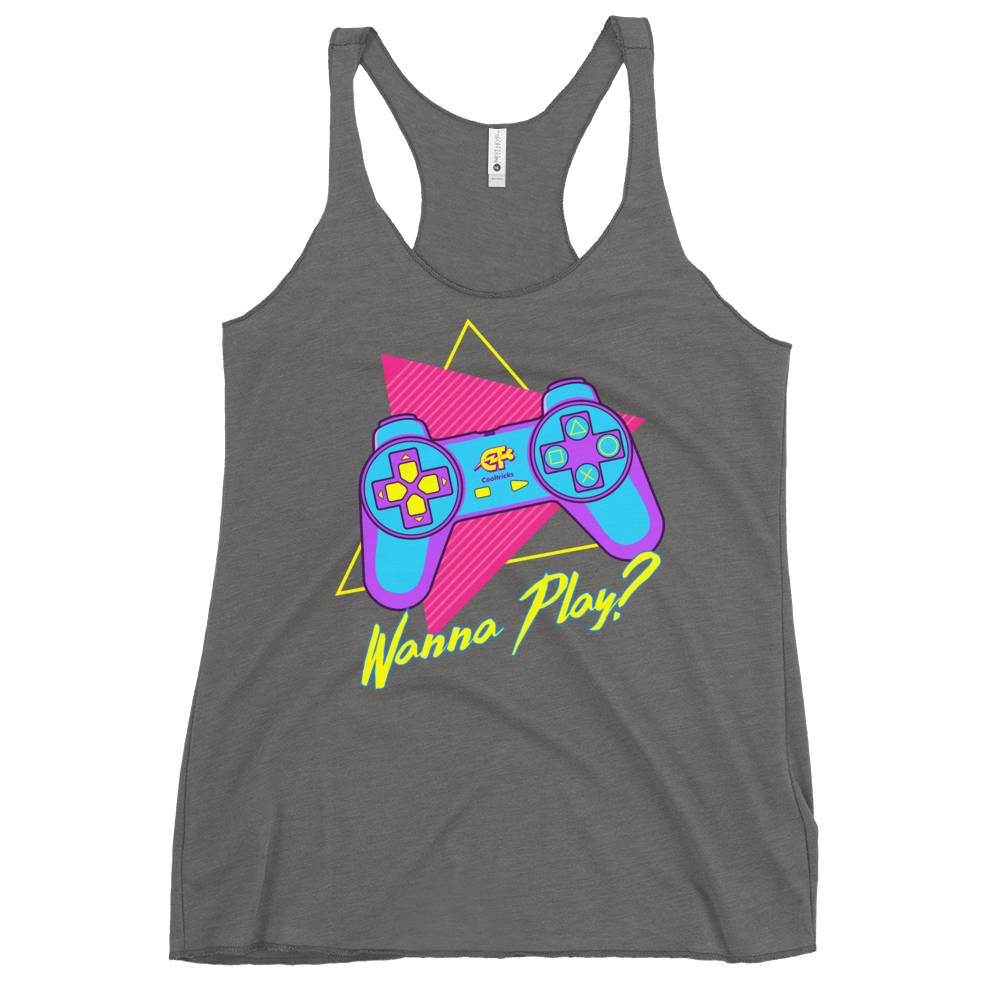 Retro Play Racerback Tank - Shop Cool Tricks