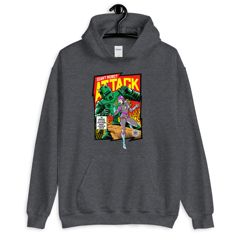 ROBOT ATTACK Hoodie - Shop Cool Tricks