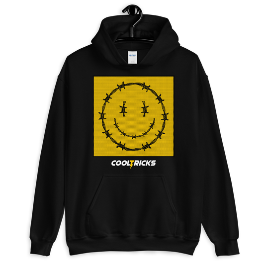 HAPPY BARBED WIRE Hoodie