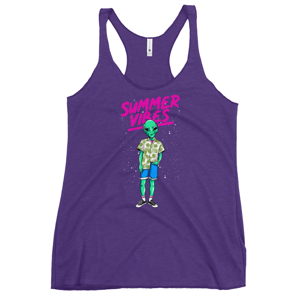 SUMMER VISITOR Racerback Tank