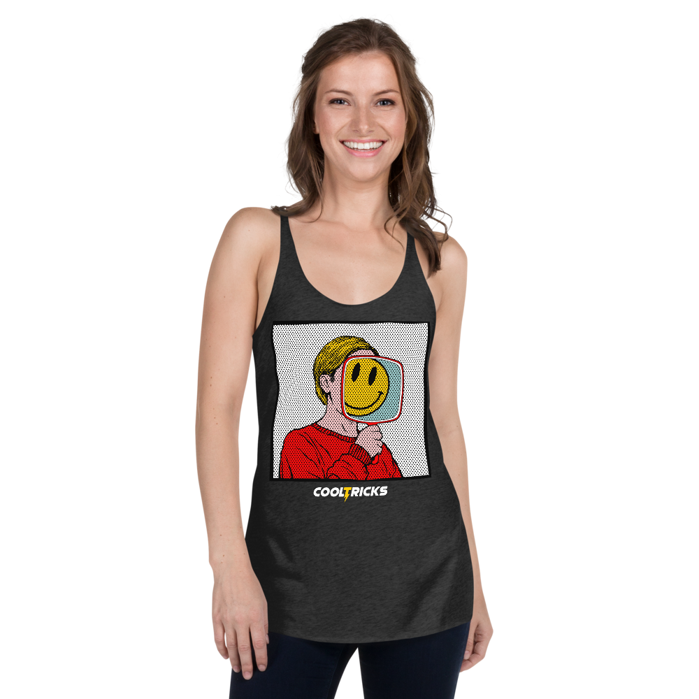 Smily Mirror Racerback Tank - Shop Cool Tricks