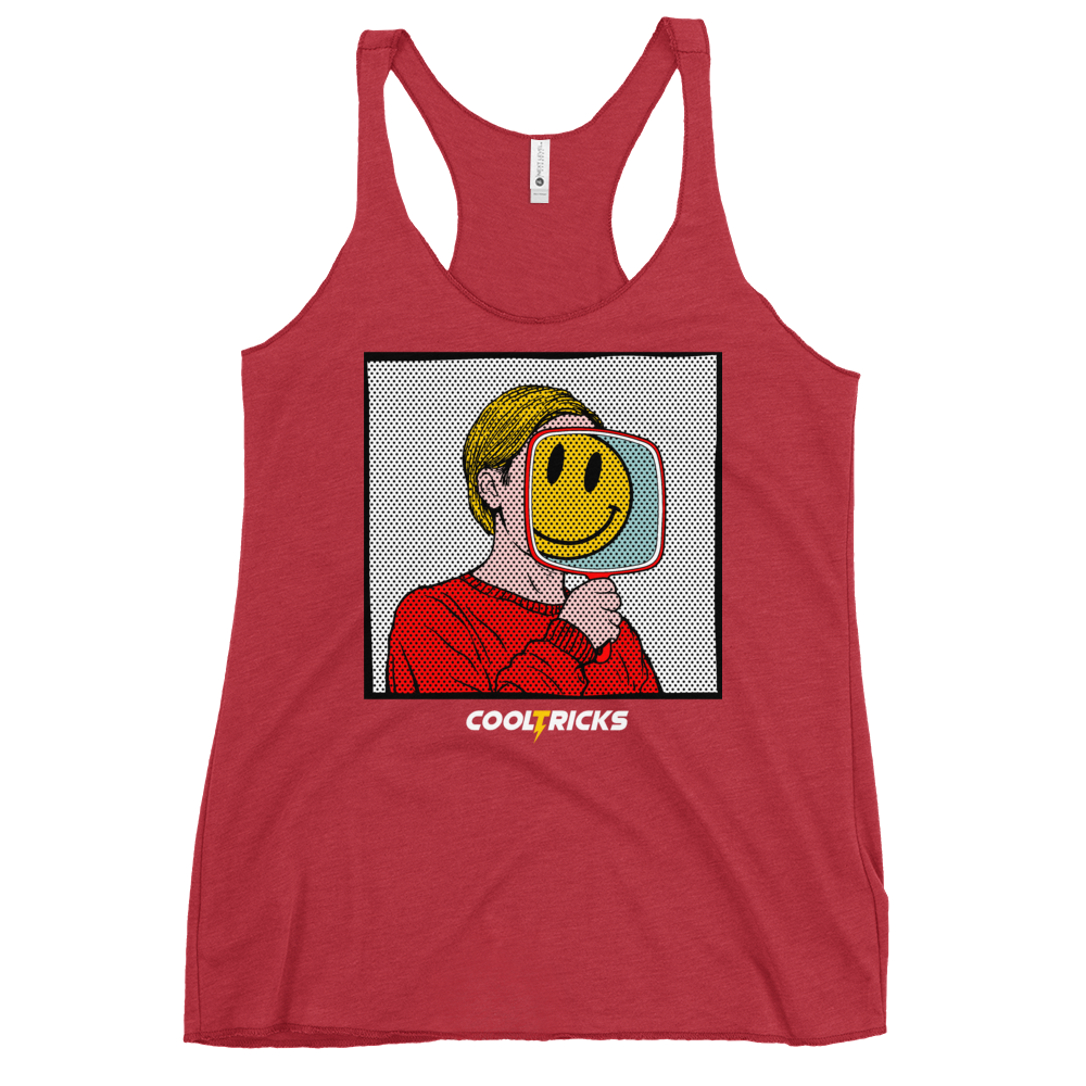Smily Mirror Racerback Tank - Shop Cool Tricks
